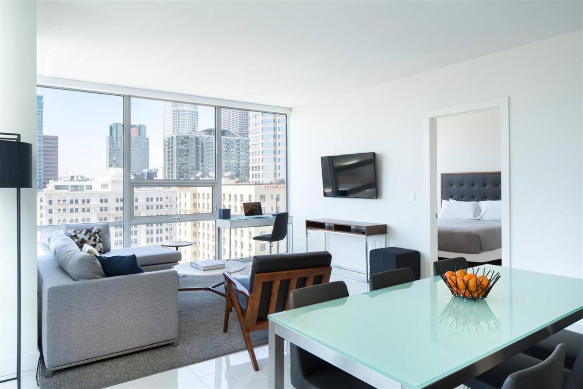 לוס אנג'לס Luxurious Highrise 2B 2B Apartment Heart Of Downtown La מראה חיצוני תמונה