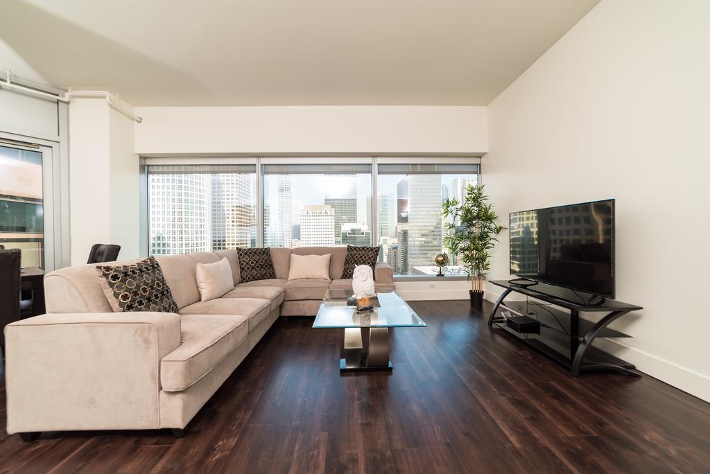 לוס אנג'לס Luxurious Highrise 2B 2B Apartment Heart Of Downtown La מראה חיצוני תמונה