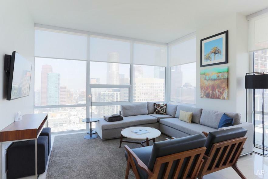 לוס אנג'לס Luxurious Highrise 2B 2B Apartment Heart Of Downtown La מראה חיצוני תמונה
