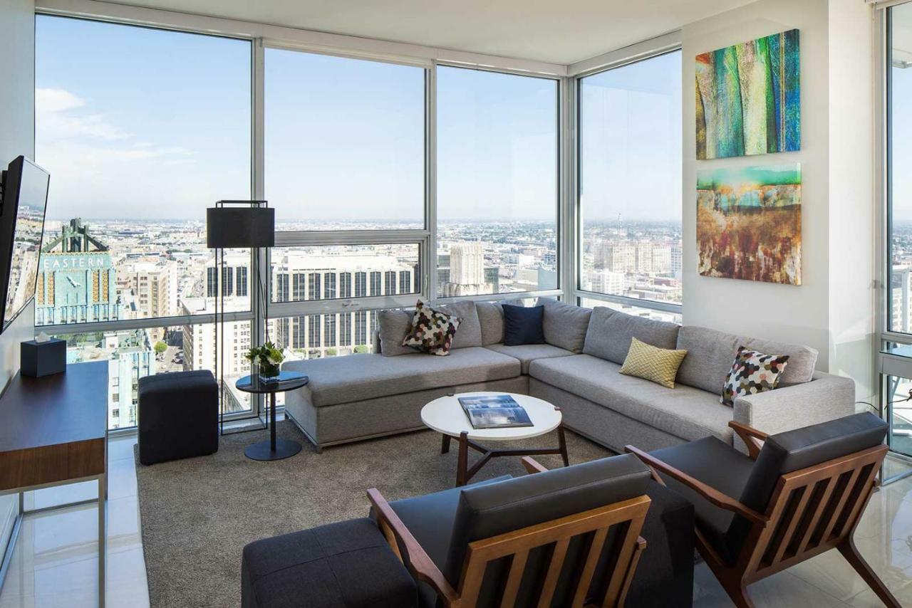 לוס אנג'לס Luxurious Highrise 2B 2B Apartment Heart Of Downtown La מראה חיצוני תמונה